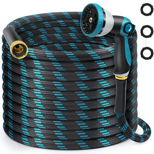 Garden Hose 50ft Expandable Water Blue product photo